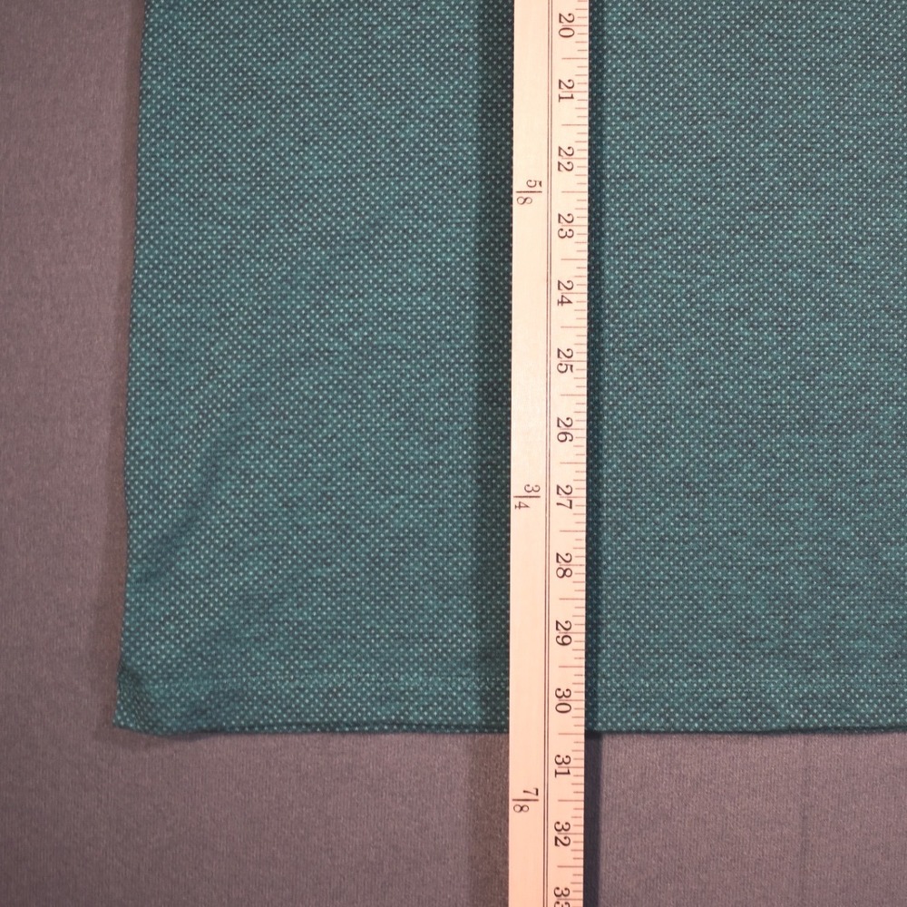 Nike Dri-FIT Raglan Golf Polo with DRY Tech Large Green Blue 91189-370 - Picture 7 of 8